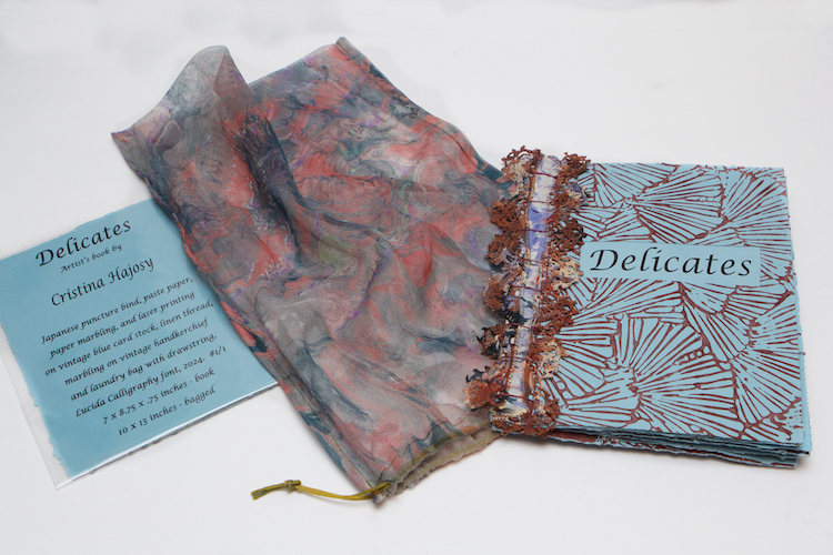 Delicates, artist's book by Cristina Hajosy