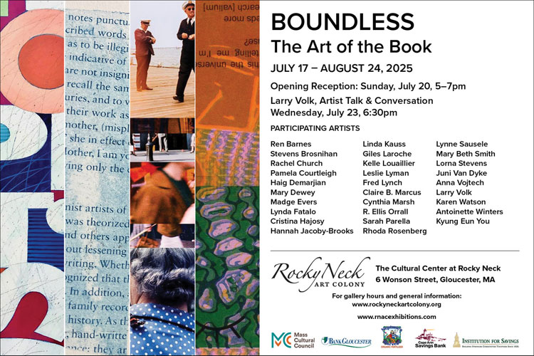 Promo invite for Boundless exhibition