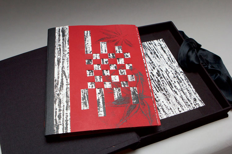 Bloodgood, artist's book by Cristina Hajosy