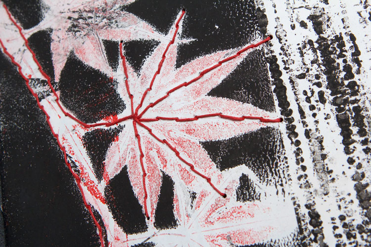 Bloodgood, artist's book by Cristina Hajosy