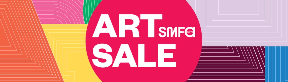 promo image for the 2025 SMFA Art Sale