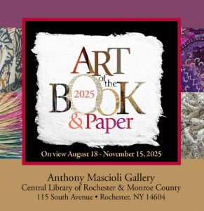 promo for Art of the Book 2025 exhibition