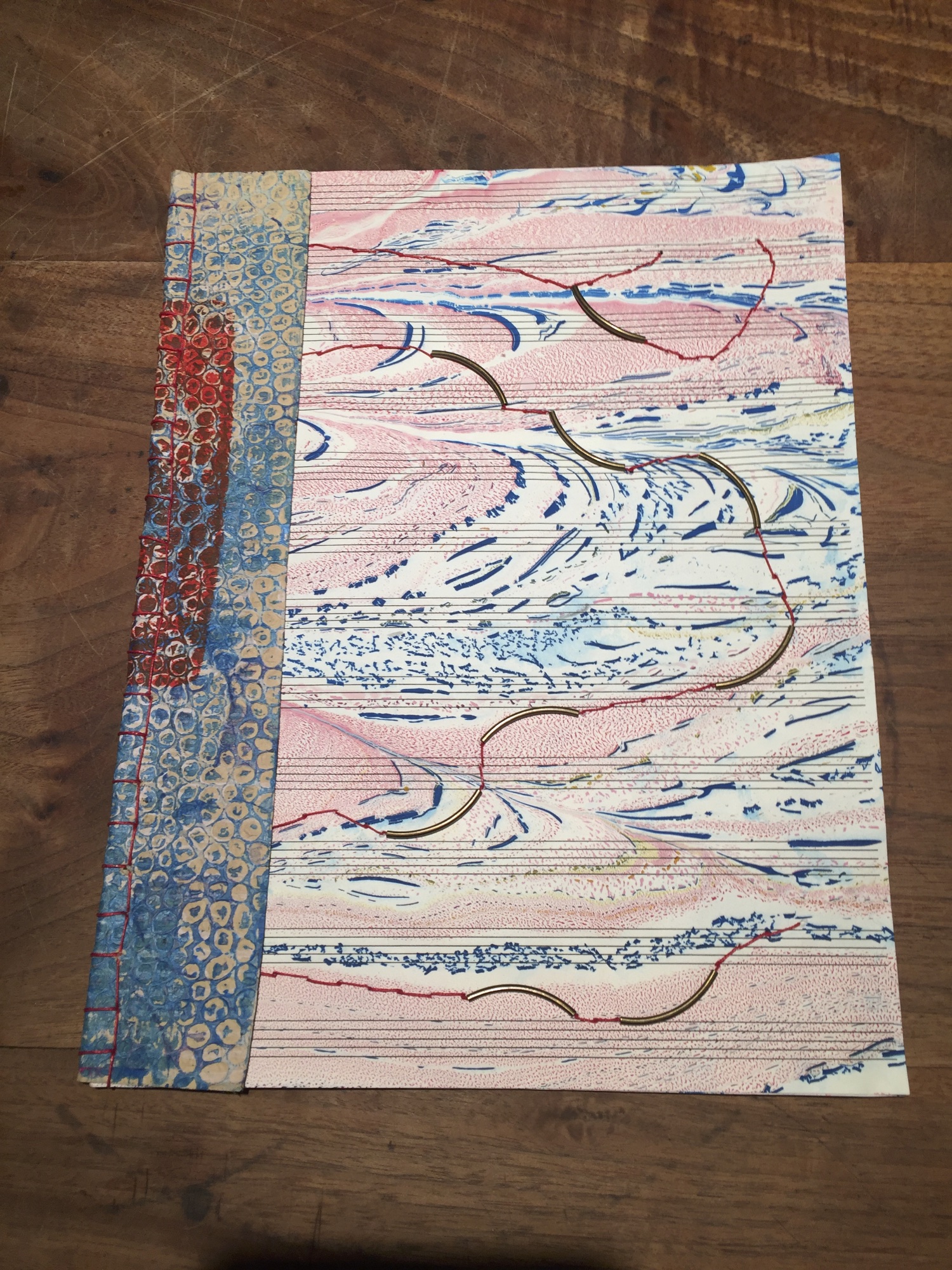 Regaining Composure, artist's book by Crisitna Hajosy