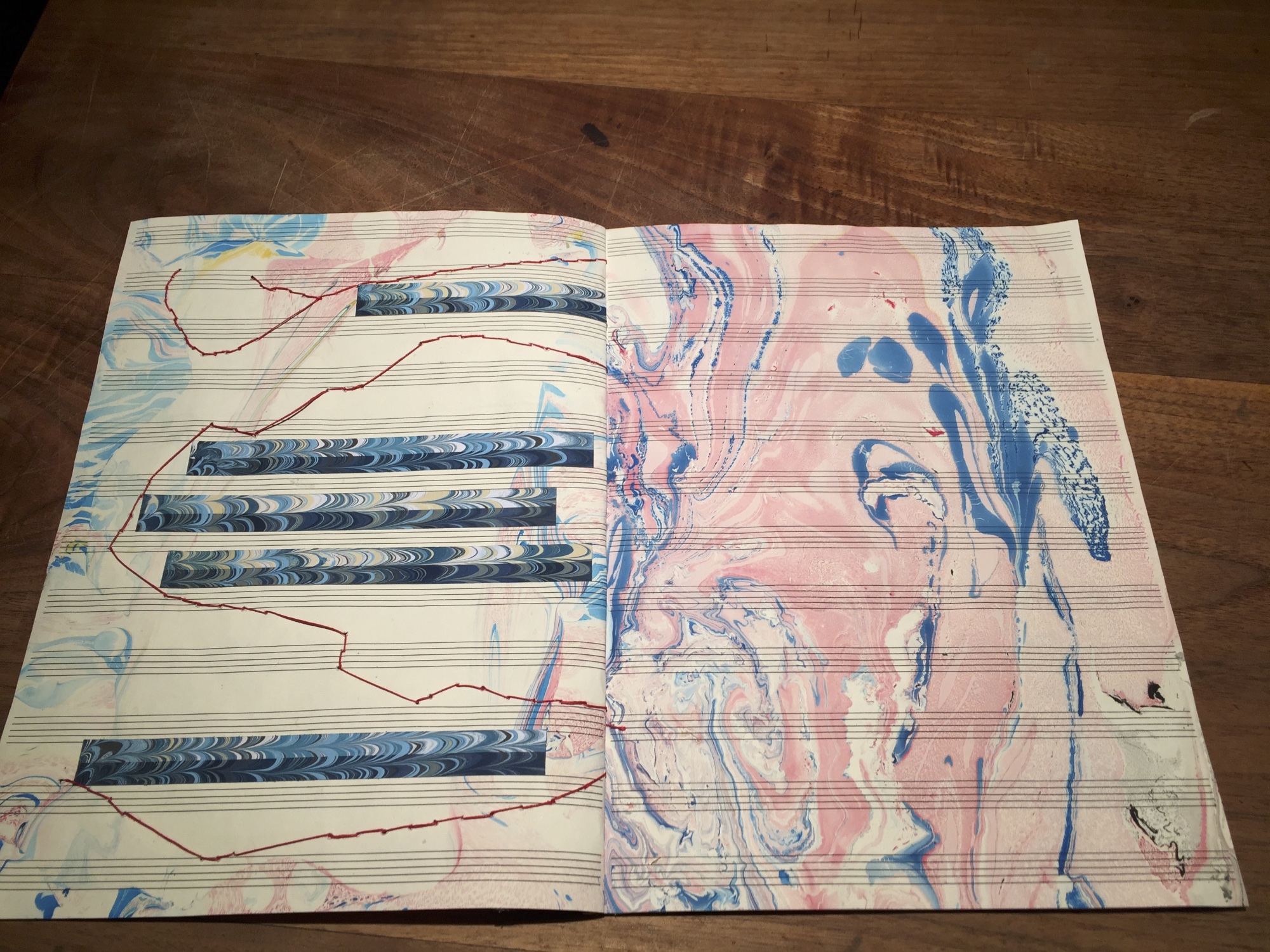Regaining Composure, artist's book by Crisitna Hajosy