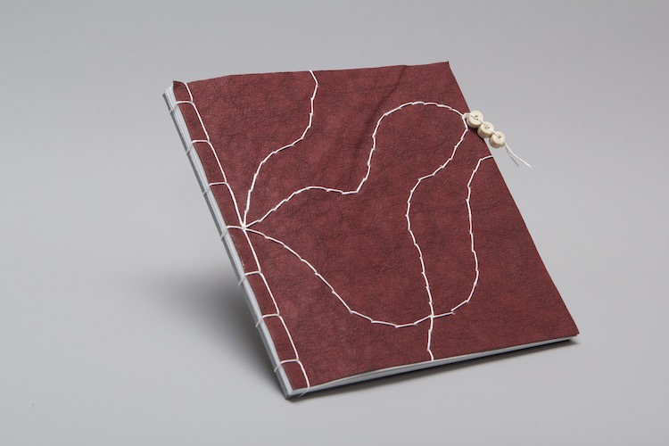 Japanese Stab Bind Sketchbook by Cristina Hajosy