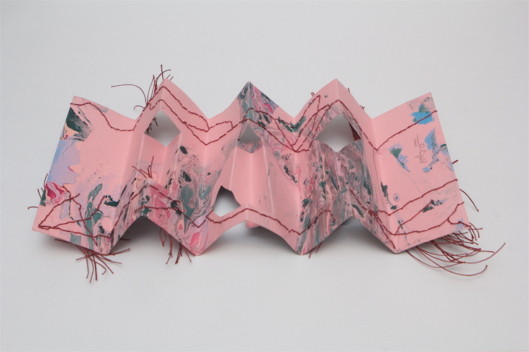 Big Little Worlds 1, artist's book by Cristina Hajosy