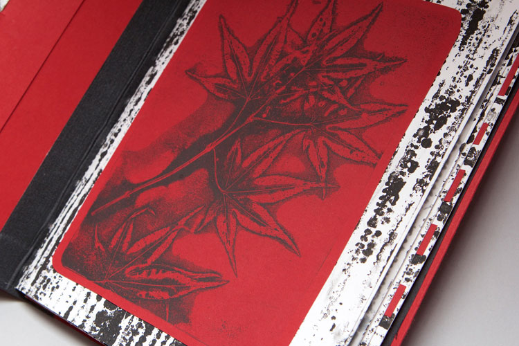 Bloodgood, artist's book by Cristina Hajosy