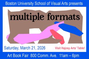 logo for the 2026 Multiple Formats Art Book Fair